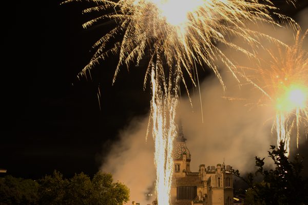 Focs artificials · Festa Major de Les Franqueses