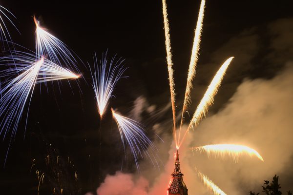 Focs artificials · Festa Major de Les Franqueses